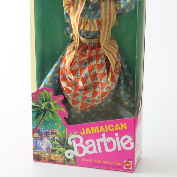 1991 Jamaican Barbie Dressed In Tradition Costume - Picture 2 of 11